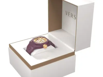 V-Legend Skeleton Watch VE7L00123 Low-poly 3D model