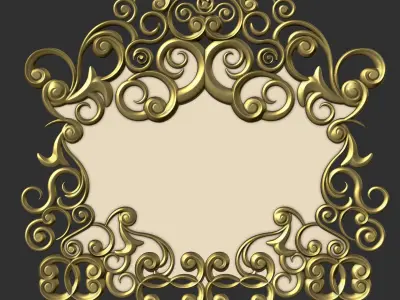 Ornaments Brushes with IMM Brushes and Ornament Set Vol 3 3D model