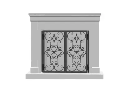 Fireplace 03 3D model