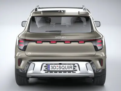 Smart 5 2025 3D model