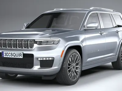 Jeep Grand Cherokee L 2021 3D model