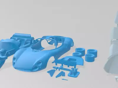 ALFA ROMEO 33 STRADALE 3D model