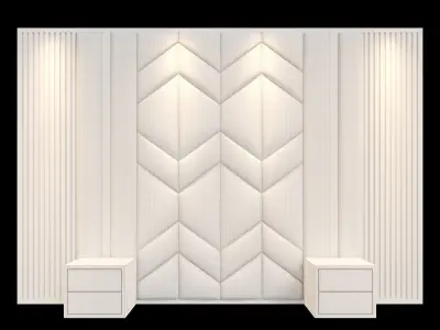 ARCHILINE Design Studio - Headboard 02 3D model