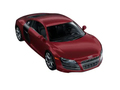 Audi - 2010 - R8 FSI Quattro 3D model
