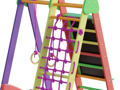 Childrens sports kitty Kind-Start-2 3D model