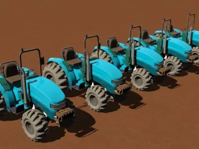 The Tractor 3D model