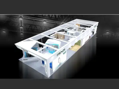 Exhibition - Area - 31X10-3DMAX2011-02 3D model