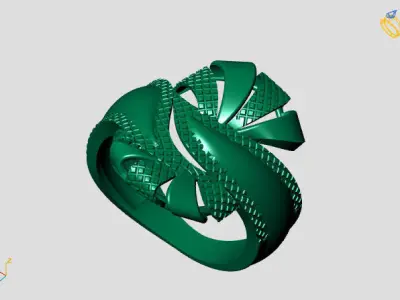 Women Plain Ring STL Models Womens Ring 3dmodels 3D print model 3D print model 20