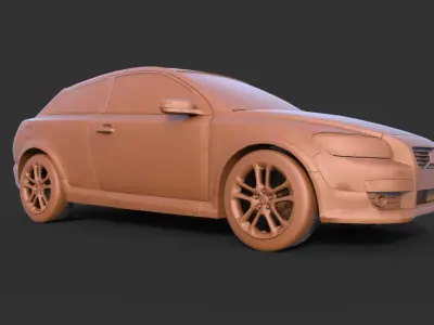 Volvo C30 3D print model