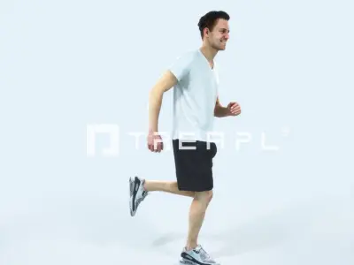 Virtue 02D Running Jogging Football Sports Man Low-poly 3D model purchase