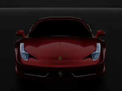 Ferrari 458 Italia 2010 version 3D model