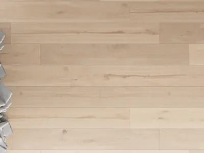 Wood floor Oak Vergne Brushed 3D model