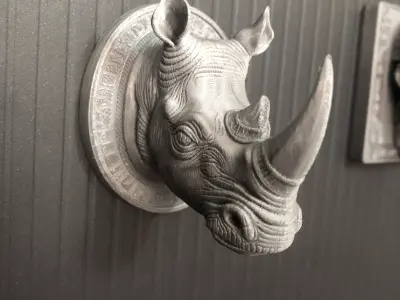 rhinoceros 3D print model