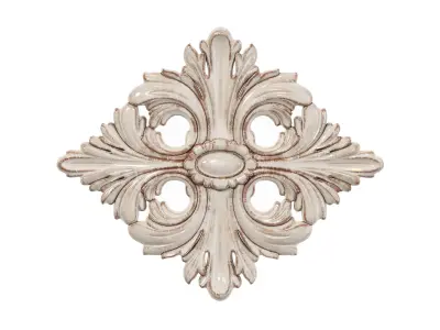 Classic carved 244 3D model
