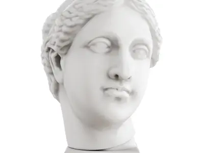 Statues of Aphrodite and David 3D model