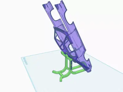 Curing stand for car or truck bodies Free 3D print model