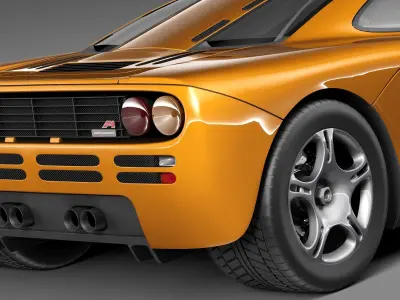 McLaren F1 1994-1998 3D model
