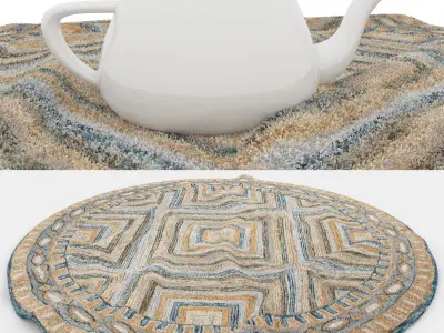 Rugs No 292 Low-poly 3D model