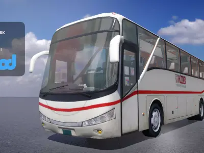 Hk Bus 001 3D model