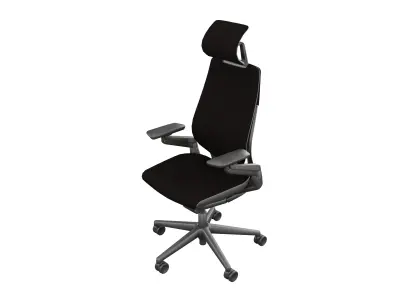 Steelcase Gesture Low-poly 3D model