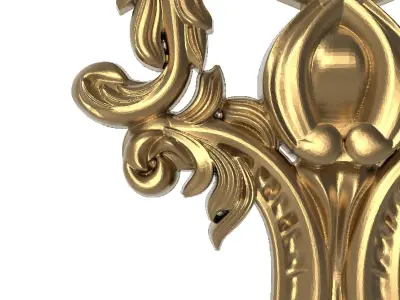  decorative pattern ready for 3D printing 3D model