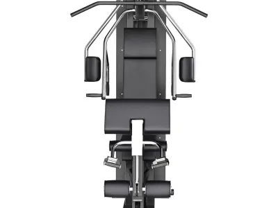 Unica Technogym exercise machine 3D model