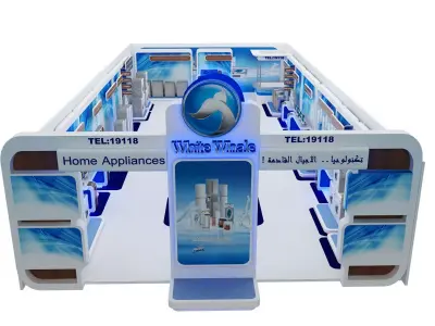 Fair Tent exhibition a385  3D model