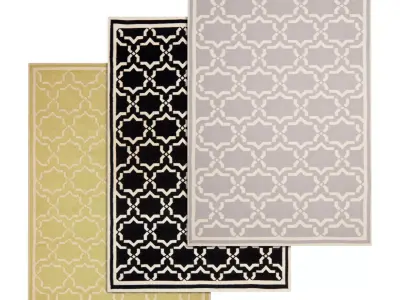 Rug Set 2056 3D model