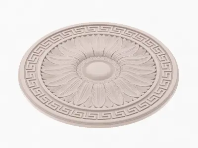  Classic Ceiling Medallion 13 3D model