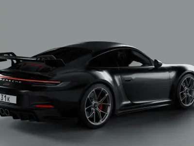 Porsche 911 992 Gt3 2021 3D model