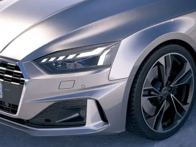 Audi A5 Cabrio 2020 3D model