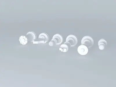 Chess / Chess Pieces Free 3D model