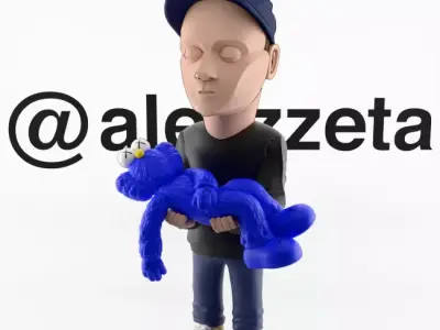 Kaws Authors Brian Donnelly for Print 3D print model