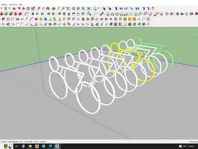 cycle stand 3d model 3D model