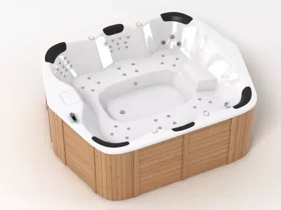 Whirlpool 6 Person Hot Tub 3D model