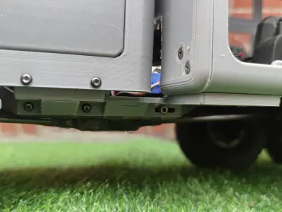 Crawler 4320 6x6 Expedition Cab - 1-10 RC body attachment 3D print model