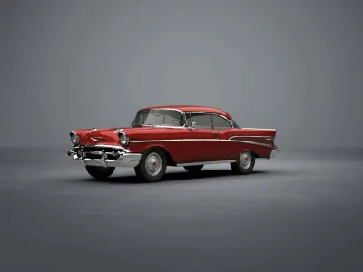 CHEVROLET BEL AIR 1957 3D model