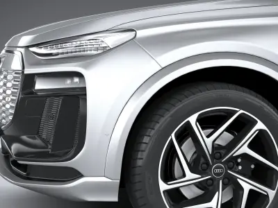 Audi Q6 e-tron 2025 3D model