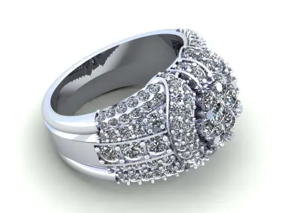 Man Wedding Ring 363 3D print model