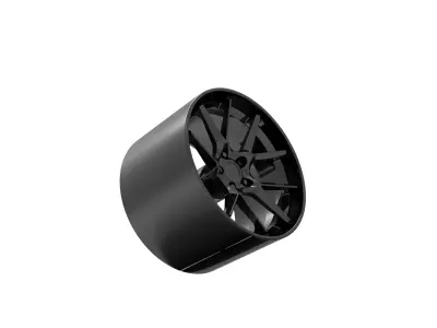 AMERICAN RACING BISHOP WHEEL 3D PRINT MODEL 3D print model