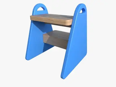 Kid Step Children Room Playing Room Equipment 3D model
