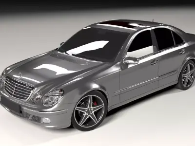 Mercedes W211 3D model