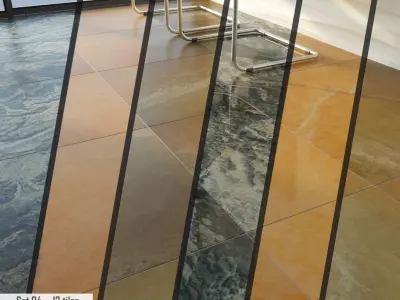 Bevers Marmyr Set 3D model shop