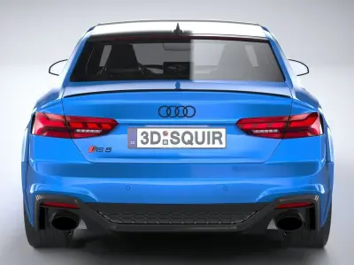 Audi RS5 Coupe 2020 3D model