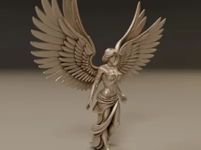 angel statue 3D print model order