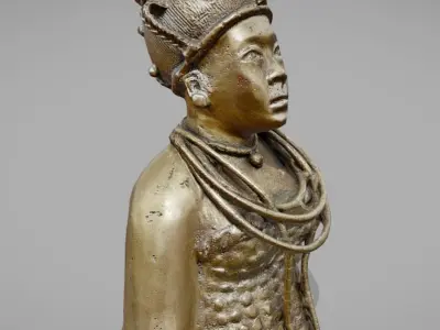 Oloi Bust Low-poly 3D model