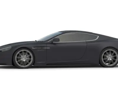 Aston Martin DBS 2008 Luxury Sports Car Asset Low-poly 3D model