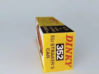 Dinky Toys 352 Ed Straker's Car Boxed Free 3D model