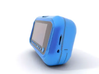 Sleek Blue Device model pack Low-poly 3D model