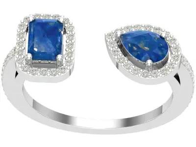 Engagement Ring  3D print model